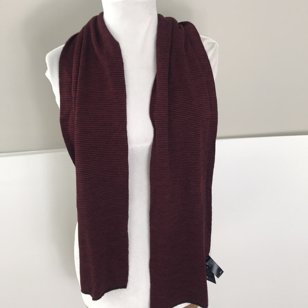 Men’s 21 men striped scarf NWT